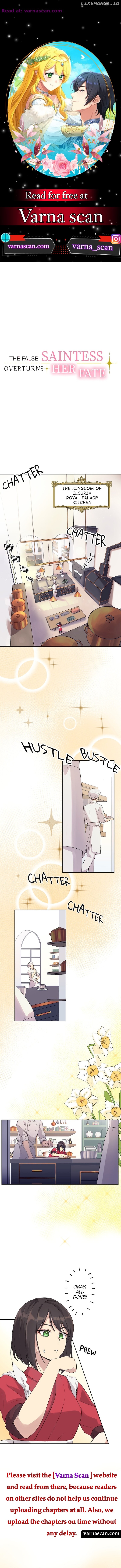 The False Saintess Overturns Her Fate Chapter 11 - page 1